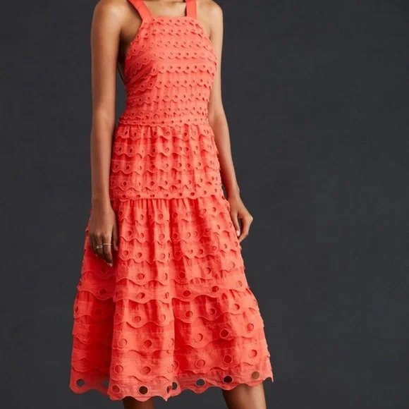 knee length dresses for ladies Maeve Halter Bow-Front Midi Dress